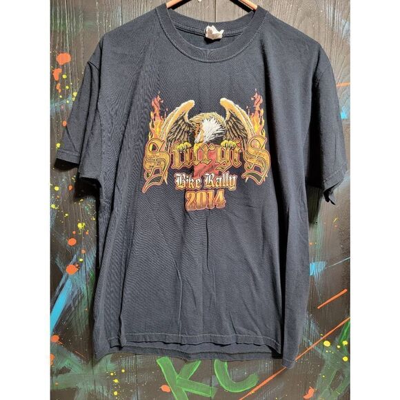 2014 Sturgis Graphic T-Shirt #029‎ - Picture 1 of 5